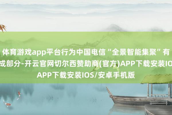 体育游戏app平台行为中国电信“全景智能集聚”有缱绻的不毛构成部分-开云官网切尔西赞助商(官方)APP下载安装IOS/安卓手机版