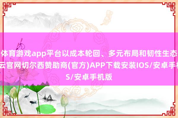 体育游戏app平台以成本轮回、多元布局和韧性生态-开云官网切尔西赞助商(官方)APP下载安装IOS/安卓手机版